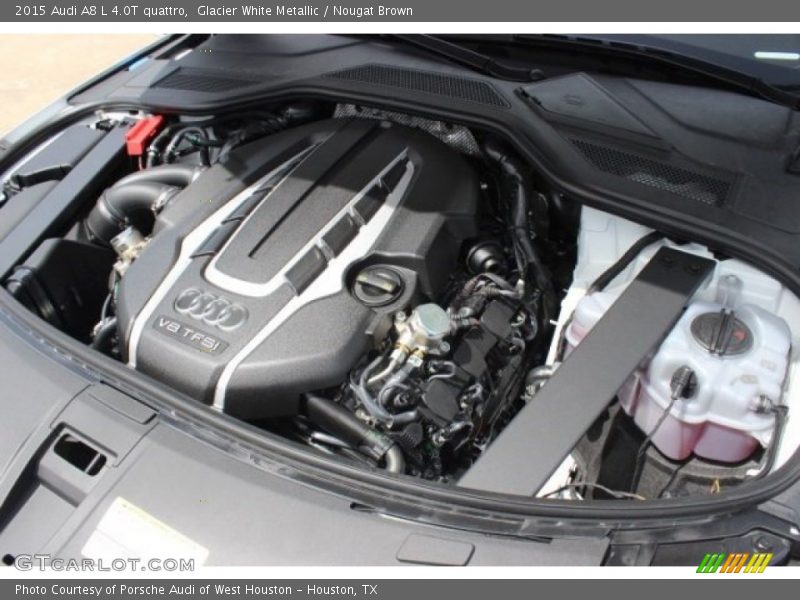  2015 A8 L 4.0T quattro Engine - 4.0 Liter Turbocharged FSI DOHC 32-Valve VVT V8