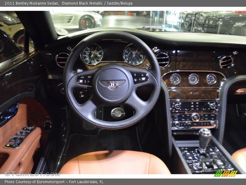 Dashboard of 2011 Mulsanne Sedan