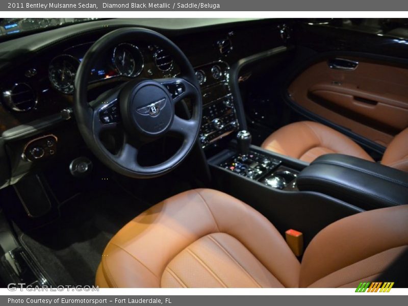 Saddle/Beluga Interior - 2011 Mulsanne Sedan 