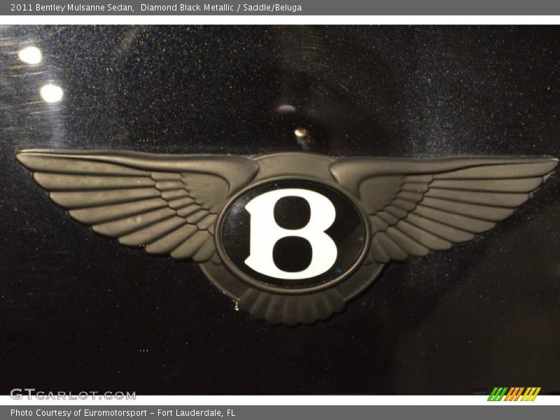 Diamond Black Metallic / Saddle/Beluga 2011 Bentley Mulsanne Sedan