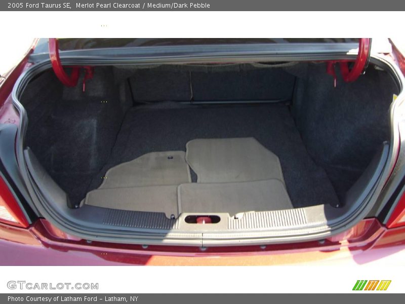 Merlot Pearl Clearcoat / Medium/Dark Pebble 2005 Ford Taurus SE