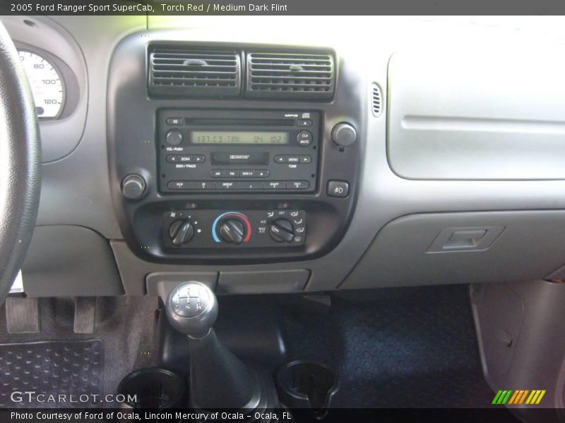 Torch Red / Medium Dark Flint 2005 Ford Ranger Sport SuperCab
