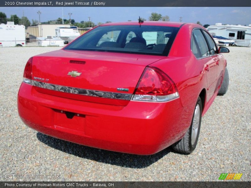 Red Jewel Tintcoat / Ebony 2010 Chevrolet Impala LT