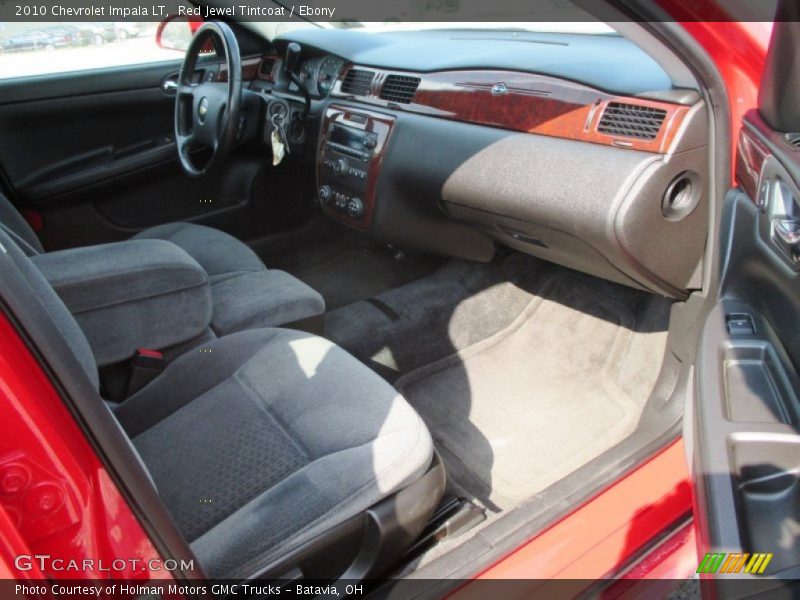 Red Jewel Tintcoat / Ebony 2010 Chevrolet Impala LT