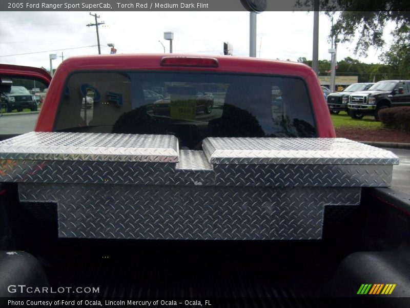 Torch Red / Medium Dark Flint 2005 Ford Ranger Sport SuperCab