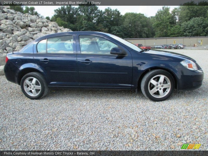 Imperial Blue Metallic / Ebony 2010 Chevrolet Cobalt LT Sedan