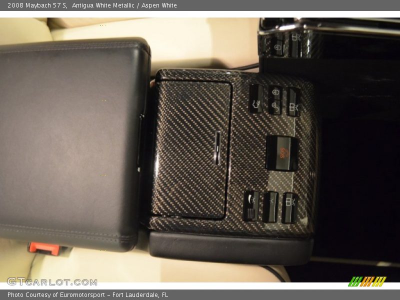 Antigua White Metallic / Aspen White 2008 Maybach 57 S