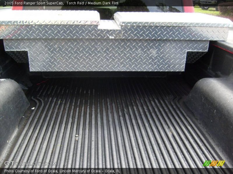 Torch Red / Medium Dark Flint 2005 Ford Ranger Sport SuperCab