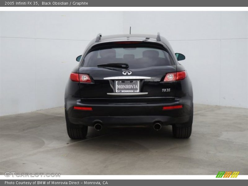 Black Obsidian / Graphite 2005 Infiniti FX 35