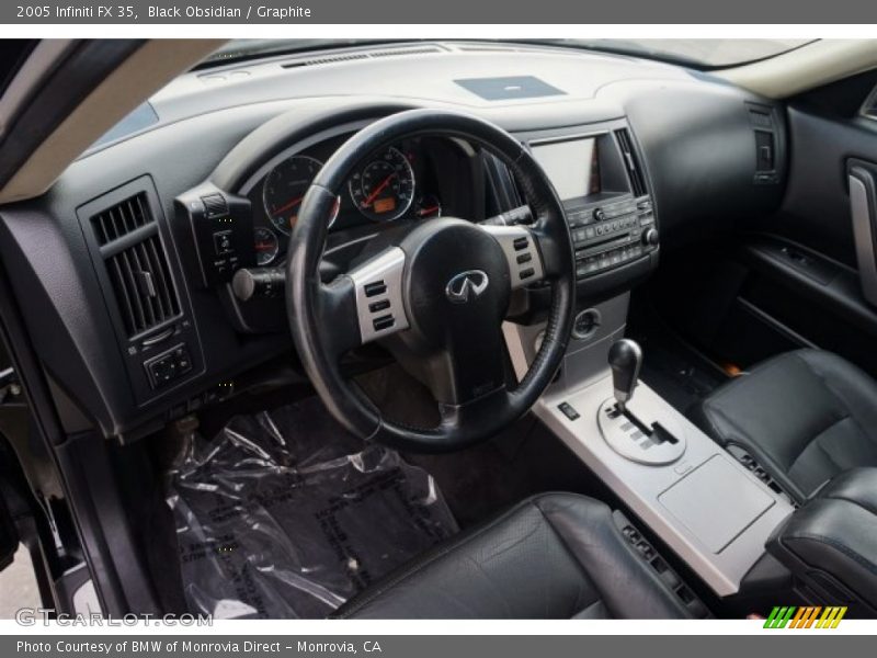  2005 FX 35 Graphite Interior