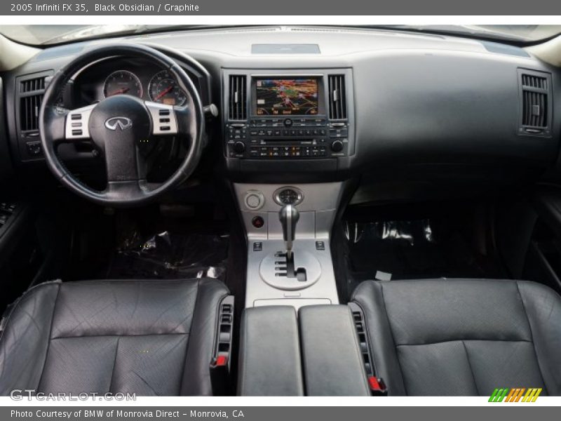 Dashboard of 2005 FX 35