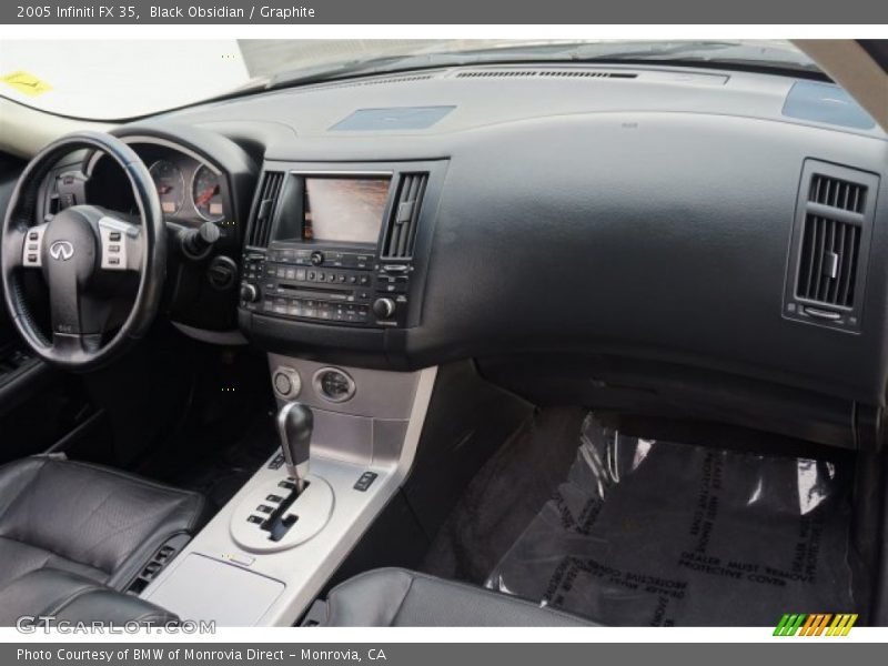 Dashboard of 2005 FX 35