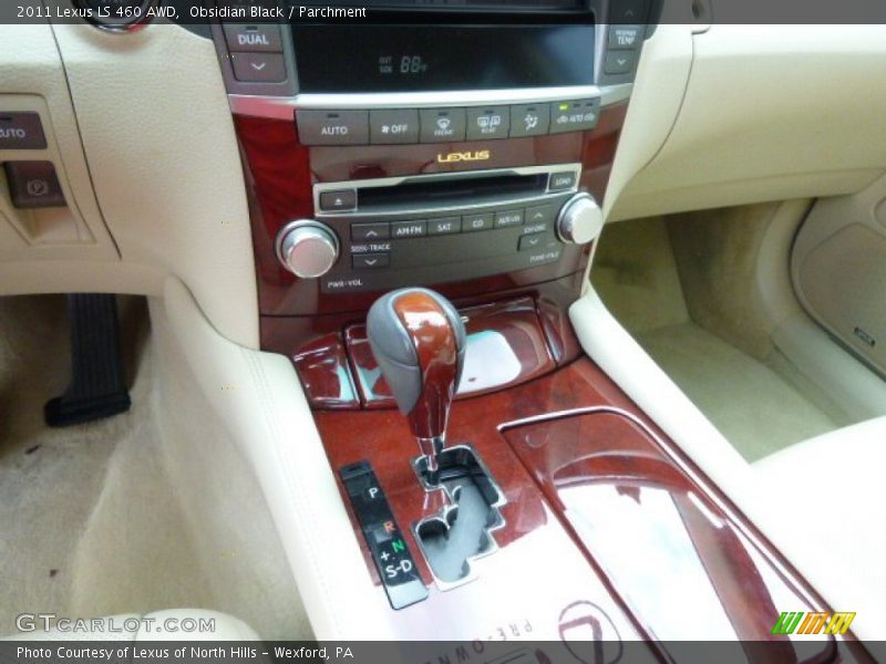 Obsidian Black / Parchment 2011 Lexus LS 460 AWD