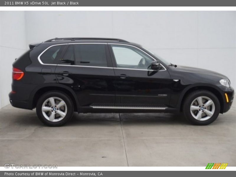 Jet Black / Black 2011 BMW X5 xDrive 50i