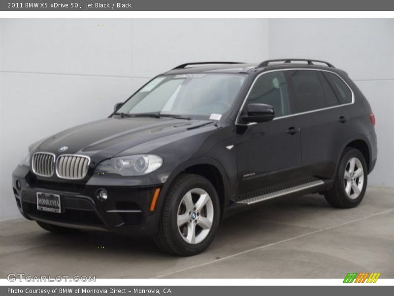 Jet Black / Black 2011 BMW X5 xDrive 50i