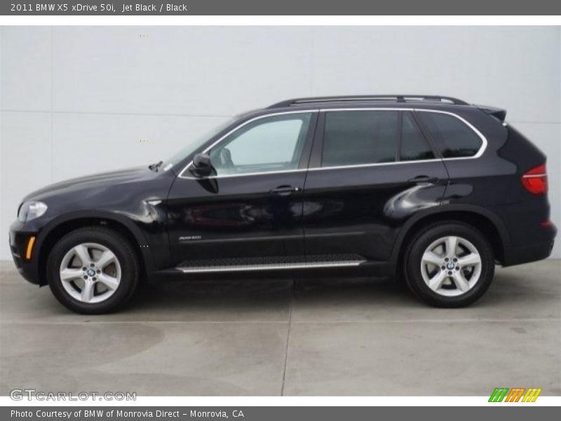 Jet Black / Black 2011 BMW X5 xDrive 50i