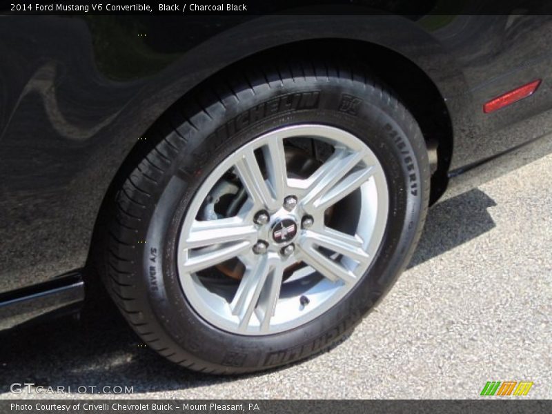 Black / Charcoal Black 2014 Ford Mustang V6 Convertible