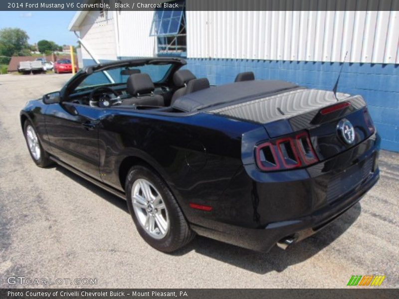 Black / Charcoal Black 2014 Ford Mustang V6 Convertible