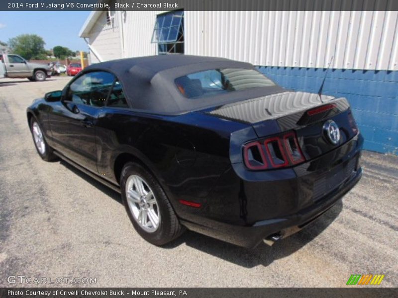 Black / Charcoal Black 2014 Ford Mustang V6 Convertible