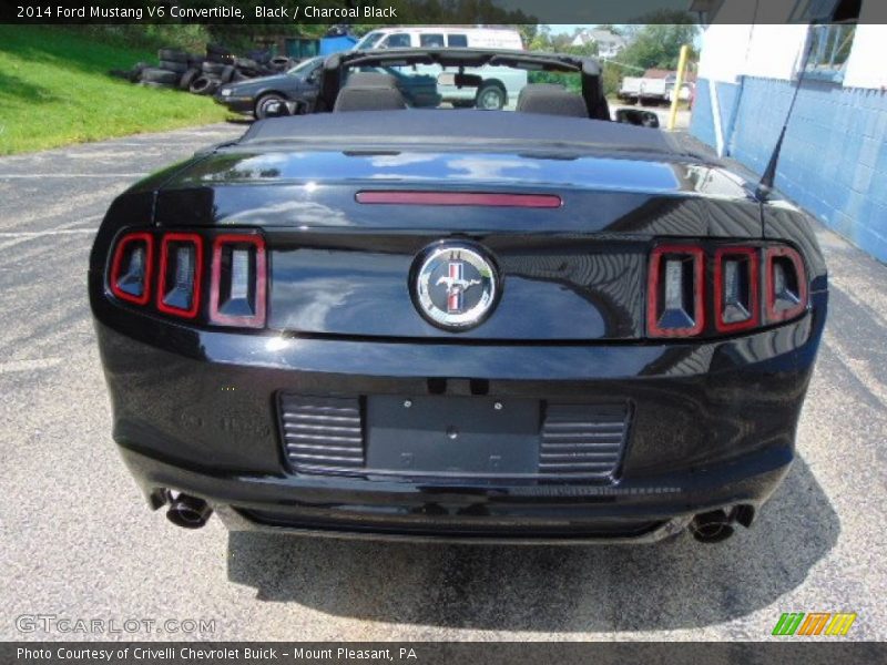 Black / Charcoal Black 2014 Ford Mustang V6 Convertible