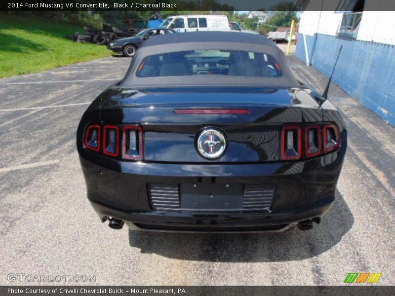 Black / Charcoal Black 2014 Ford Mustang V6 Convertible