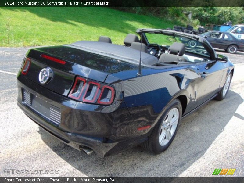 Black / Charcoal Black 2014 Ford Mustang V6 Convertible