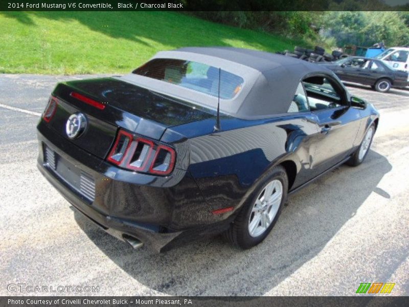 Black / Charcoal Black 2014 Ford Mustang V6 Convertible