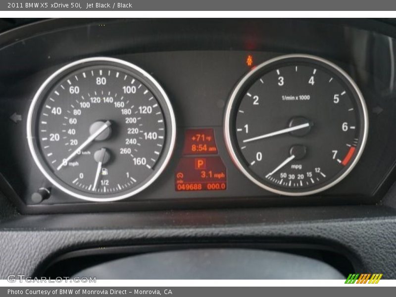 Jet Black / Black 2011 BMW X5 xDrive 50i