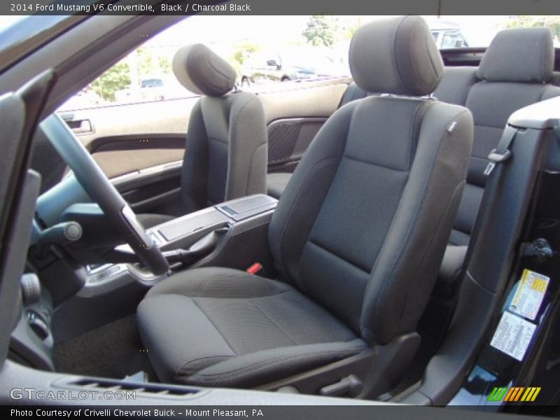 Black / Charcoal Black 2014 Ford Mustang V6 Convertible