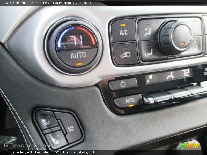 Iridium Metallic / Jet Black 2015 GMC Yukon XL SLT 4WD