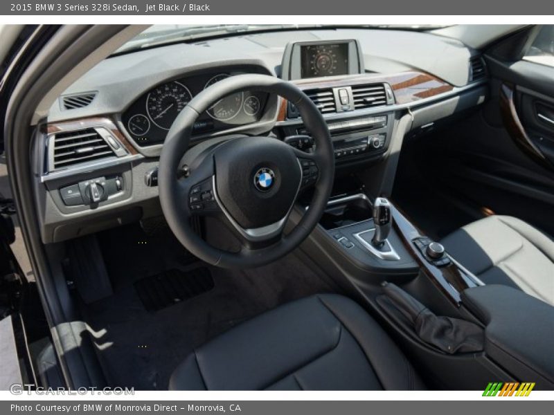 Jet Black / Black 2015 BMW 3 Series 328i Sedan