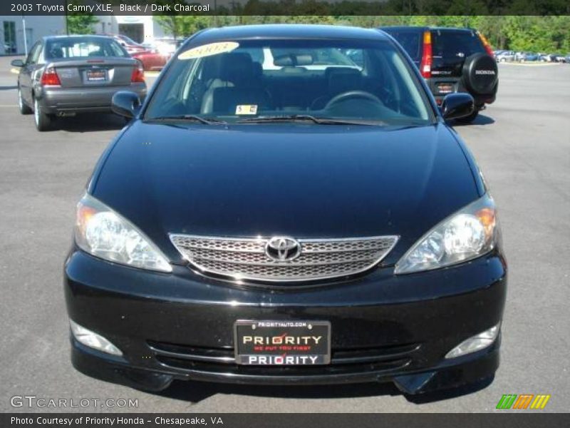 Black / Dark Charcoal 2003 Toyota Camry XLE