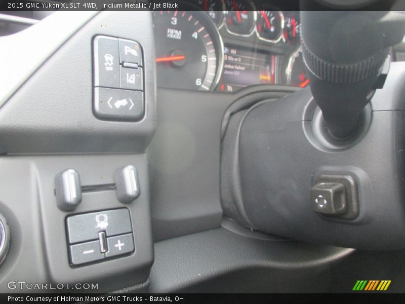 Iridium Metallic / Jet Black 2015 GMC Yukon XL SLT 4WD