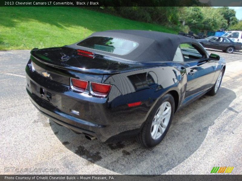 Black / Black 2013 Chevrolet Camaro LT Convertible