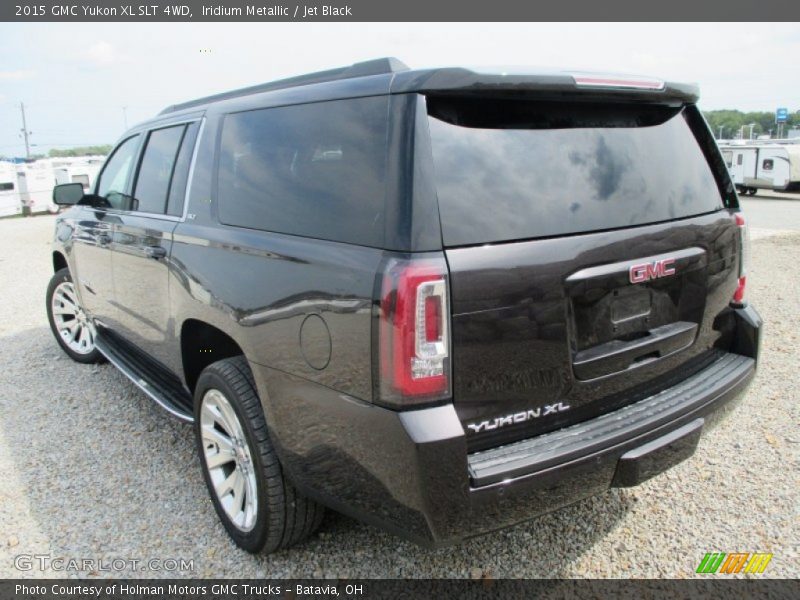 Iridium Metallic / Jet Black 2015 GMC Yukon XL SLT 4WD