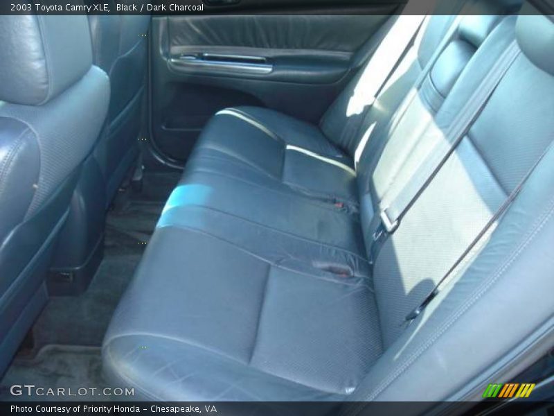 Black / Dark Charcoal 2003 Toyota Camry XLE