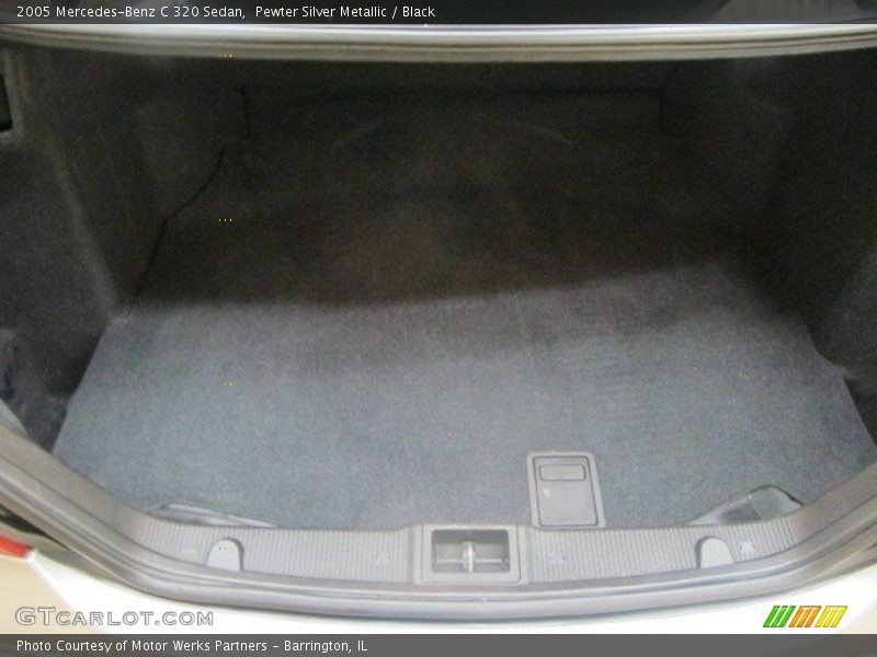 Pewter Silver Metallic / Black 2005 Mercedes-Benz C 320 Sedan