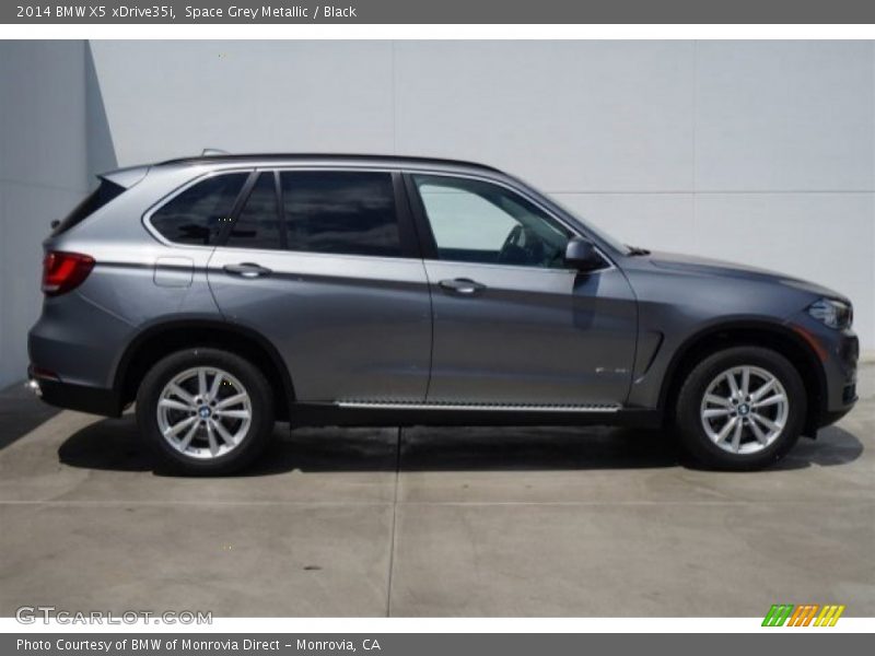 Space Grey Metallic / Black 2014 BMW X5 xDrive35i