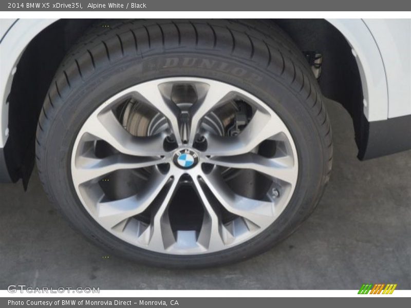 Alpine White / Black 2014 BMW X5 xDrive35i