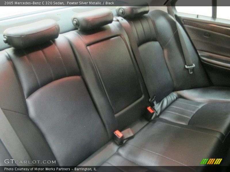 Pewter Silver Metallic / Black 2005 Mercedes-Benz C 320 Sedan
