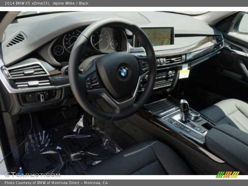 Alpine White / Black 2014 BMW X5 xDrive35i
