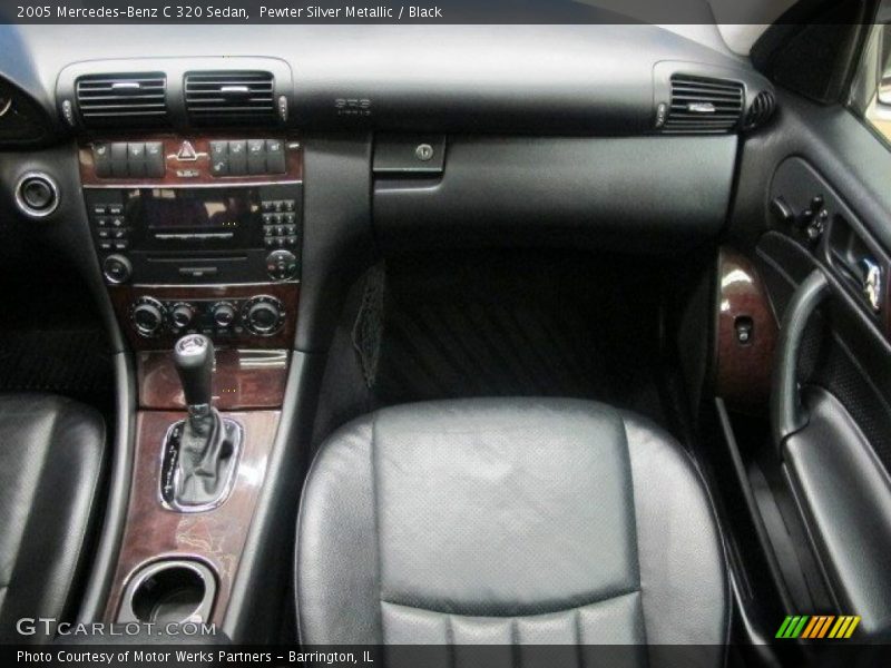 Pewter Silver Metallic / Black 2005 Mercedes-Benz C 320 Sedan