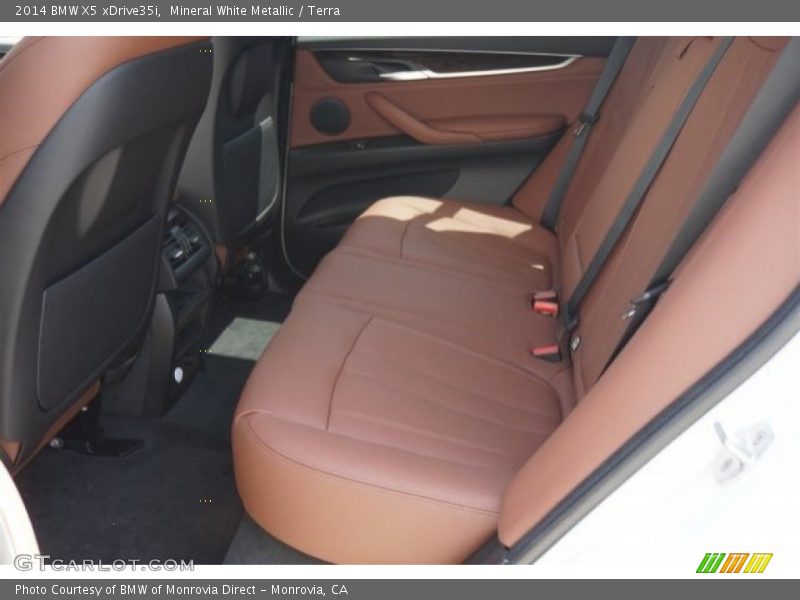 Mineral White Metallic / Terra 2014 BMW X5 xDrive35i