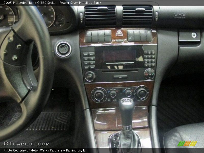 Pewter Silver Metallic / Black 2005 Mercedes-Benz C 320 Sedan