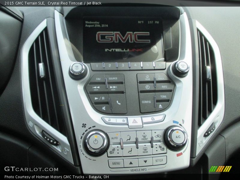 Crystal Red Tintcoat / Jet Black 2015 GMC Terrain SLE