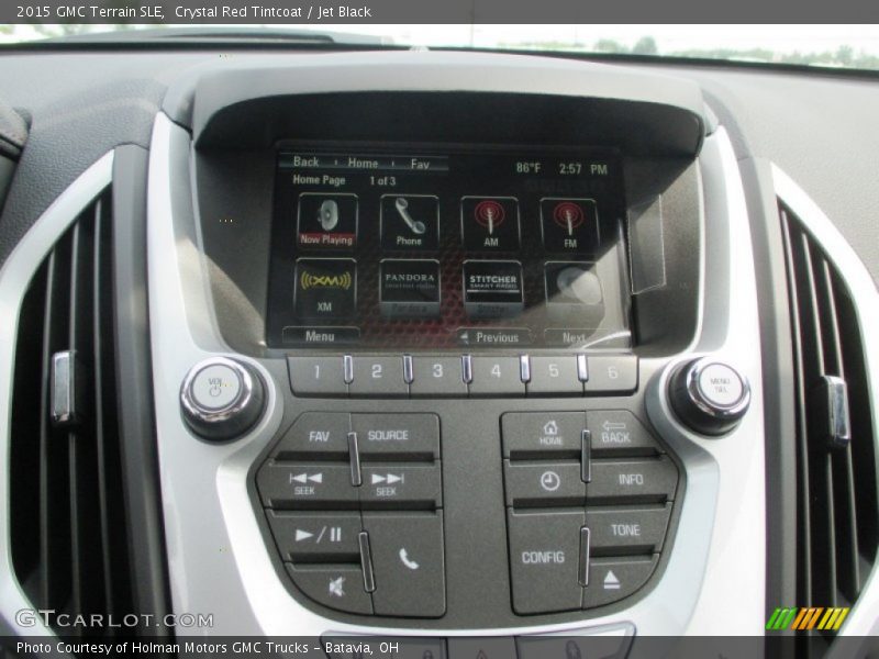 Crystal Red Tintcoat / Jet Black 2015 GMC Terrain SLE