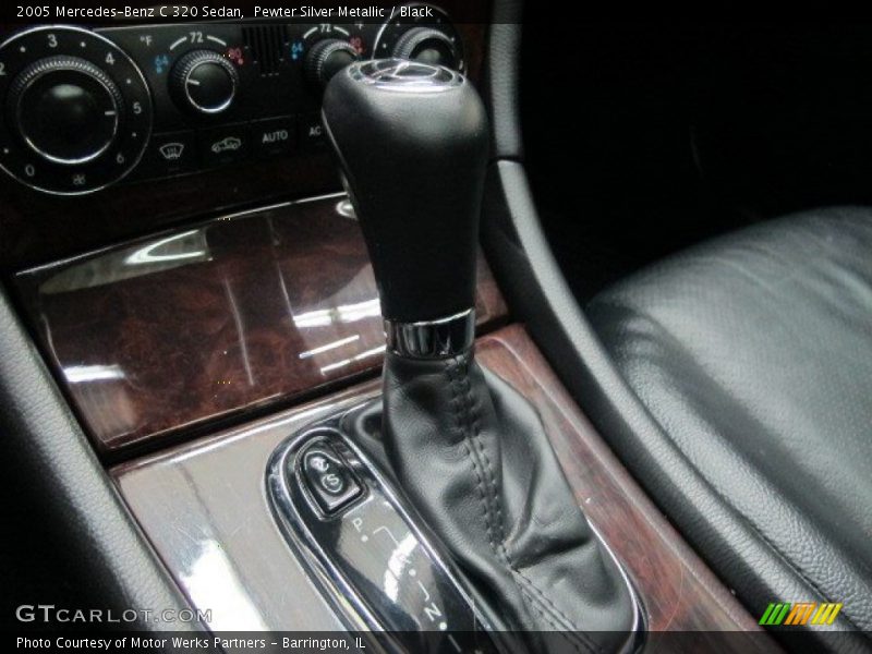 Pewter Silver Metallic / Black 2005 Mercedes-Benz C 320 Sedan