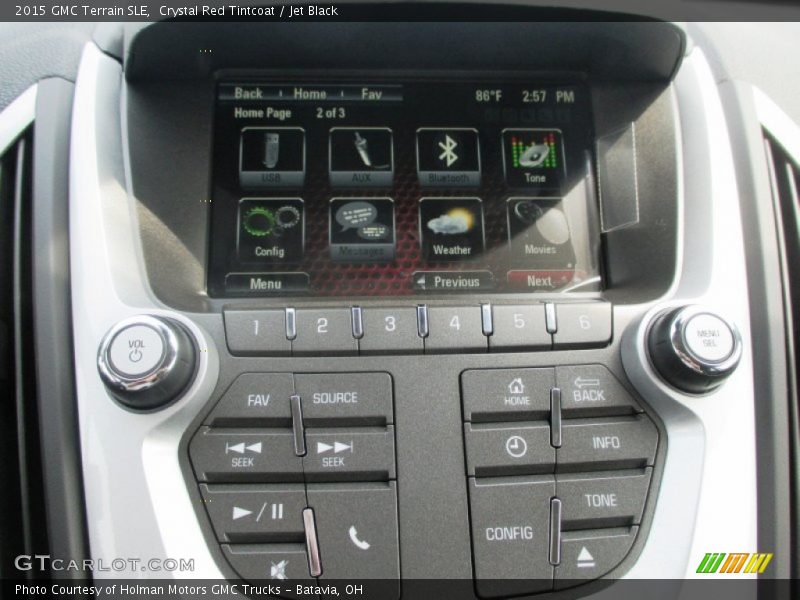 Crystal Red Tintcoat / Jet Black 2015 GMC Terrain SLE