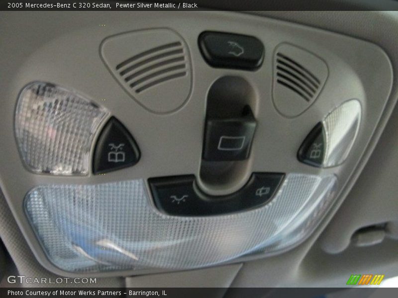 Pewter Silver Metallic / Black 2005 Mercedes-Benz C 320 Sedan