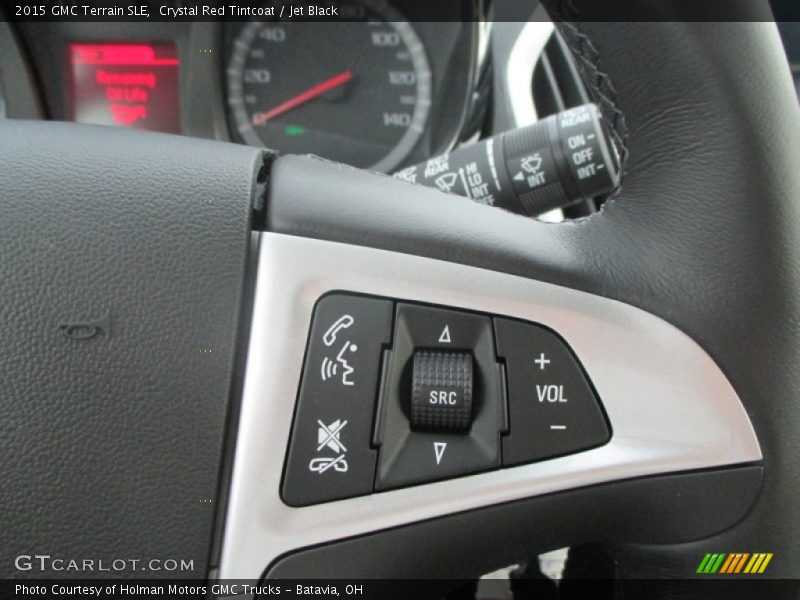 Crystal Red Tintcoat / Jet Black 2015 GMC Terrain SLE